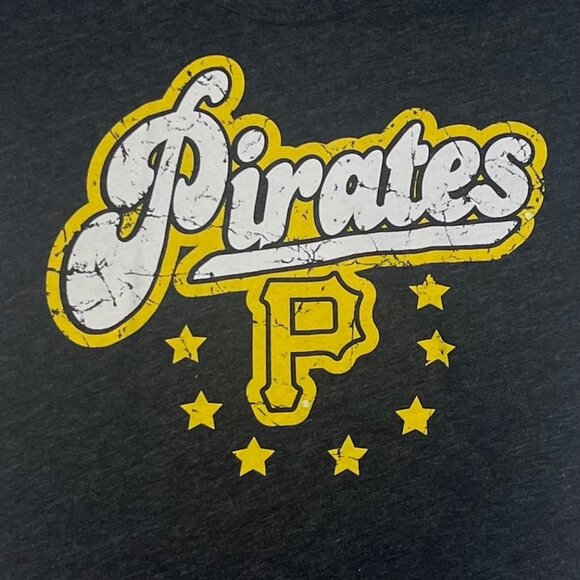 Pittsburgh Pirates TShirt Womens Small Gray MLB Fanwear New - Picture 5 of 9